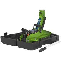 Sealey 1050CXDHV 2tonne Short Chassis Hi-Vis Trolley Jack with Storage Case