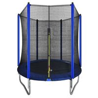 Dellonda 6ft Heavy Duty Outdoor Trampoline for Kids with Safety Enclosure Net - DL66