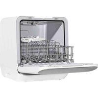 Baridi 3 Place Settings Mini Portable Tabletop Dishwasher, 7 Wash Functions