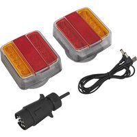 Sealey TB18LEDW Wireless LED Trailer Light Set 2pc