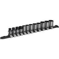 Sealey AK7992 Socket Set 12pc 3/8InSq Drive Metric Black Series