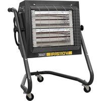 Sealey Infrared Heater 1.2/2.4kW 110V With 7 Day Timer Function - IR15110V