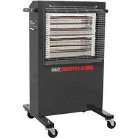 Sealey IR14 Infrared Cabinet Heater 1.4/2.8kW 230V