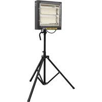 Sealey Ceramic Electric Element Site Workshop Heater & Stand 1.2/2.4kW 110V
