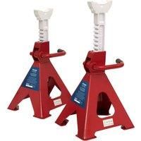 Sealey VS2006 Axle Stands Pair 6tonne Capacity per Stand Ratchet Type