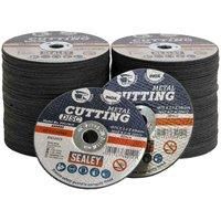 Sealey Cutting Disc Pack of 100 £75 x 1.2mm £10mm Bore PTC/3CT100