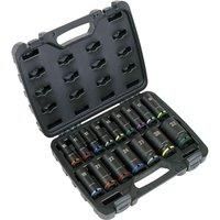 Sealey 1/2"Sq Drive Impact Socket Set, 16pc AK5818M