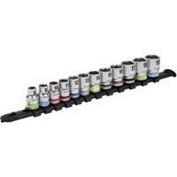 Sealey AK2660 Socket Set 12pc 3/8"Sq Drive 6pt WallDrive® Metric