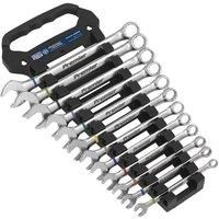 Sealey Combination Spanner Set Anti-Slip, 12pc Metric - Platinum Series - AK63950