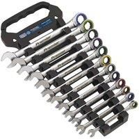 Sealey Combination Ratchet Spanner Set, 12pc - Platinum Series - AK63949