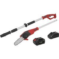 Sealey 20V 4Ah SV20 Series Telescopic Cordless 20cm Chainsaw Kit CP20VTP02