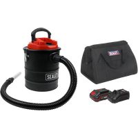 Sealey CP20VAVKIT1 Handheld Ash Vacuum Cleaner 15L Kit 20V 2Ah SV20 Series