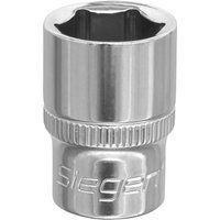 Siegen 3/8" Drive Hexagon WallDrive Socket Metric 3/8" 14mm