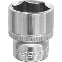 Siegen WallDriveÂ® Socket 19mm 3/8"Sq Drive