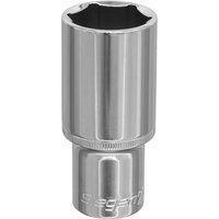 Sealey WallDrive® Socket 27mm Deep 1/2"Sq Drive S0681