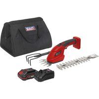 Sealey Cordless 3-in-1 Garden Tool Kit 20V 2Ah SV20 Series CP20VGT3KIT1
