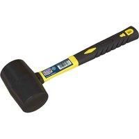 Sealey Premier Rubber Mallet 1.5lb with Fibreglass Shaft