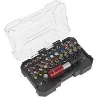 Sealey, Colour Coded Screwdriver Bit Set, 32pc - AK2110