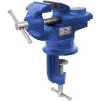 Sealey 50mm Dovetail Hobby Portable Bench Table Vice Swivel Base CV50