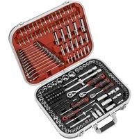 Sealey Socket Set 216pc 1/4", 3/8" & 1/2"Sq Drive WallDrive® - AK7982