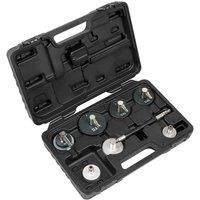 Sealey Brake & Clutch Pressure Bleeder Cap Set, 7pc - VS0204C