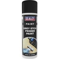 Sealey Grey Etch Primer Paint 500ml, Pack of 6 - SCS062S