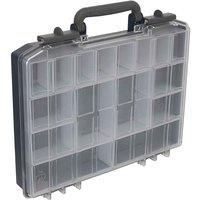 Sealey Professional Small Compartment Case, 16 Compartments - APAS16R, Black