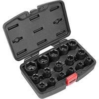 Sealey Impact Socket Set 16pc 1/2"Sq Drive AK5624M