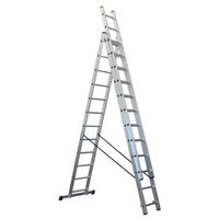 Sealey Aluminium Extension Combination Ladder 3x12 - ACL312