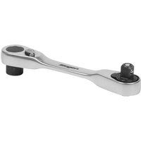 Sealey Siegen 1/4" Hex x 1/4" Sq Drive Micro Ratchet Bit Driver/Wrench - S01251