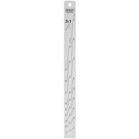 Sealey Paint Measuring Stick, Aluminium, 1:1/3:1 - PA07