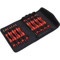 Sealey Premier Precision Screwdriver Set, 15pc, SL/PH/TRX - AK97326