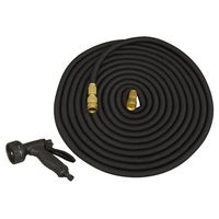 Sealey, Premium Expandable Garden Hose Black, 15m Ø17mm - GH15E