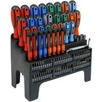 Sealey Screwdriver, Bit & Nut Driver Set 100pc S01248