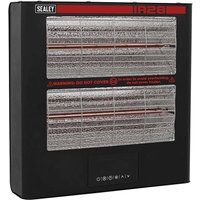 Sealey IR28 Infrared Quartz Heater Wall Mounted Space Warmer 2.8kW 230V B