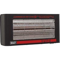 Sealey Infrared Quartz Heater - Wall Mounting 1.2W/230V