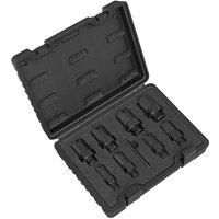 Sealey Thread Chaser Set, 9pc, M28 x 1.5, M27 x 2, M24 x 1.5, M22 x 1.5, M20 x 1.5, M18 x 1.5, M16 x 1.5, M14 x 1.5, Puller Pin - VS5282