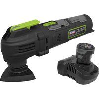 Sealey CP108VMT Cordless Multi-Tool Kit 10.8V With 2Ah Battery & Charger