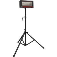 Infrared Quartz Heater with Tripod Stand 230V 1.2kW