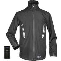 Sealey HJ07KIT 5V Heated Rain Jacket -Large with Power Bank 20mAh