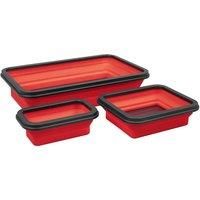 Sealey - Collapsible Magnetic Parts Tray - Set of 3 - APCMTS