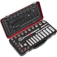 Sealey Socket Set 3/8"Sq Drive 32pc - Premier Platinum Series AK7922