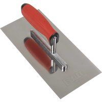 Sealey T7800 Stainless Steel 270mm Plastering Trowel - Rubber Handle