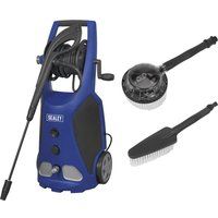 STP23 Sealey PW3500COMBO Professional Pressure Washer 140bar with Accessories