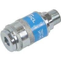 PCL Safeflow Safety Coupling Body Male 3/8" BSPT For Workshop & Agricultural Use