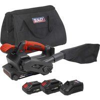 20V SV20 Series Cordless Belt Sander Kit - 2 Batteries