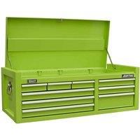 Sealey AP4109HV Topchest 9 Drawer with Ball Bearing Slides - Green