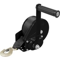 Sealey Gww1200B Geared Hand Winch With Brake And Webbing 540Kg Capacity