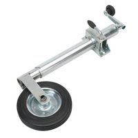 Sealey Jockey Wheel & Clamp Ã˜50mm - Ã˜200mm Solid Wheel