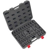 Sealey Ak5634M Impact Socket Set 34Pc 1/2Sq Drive Metric